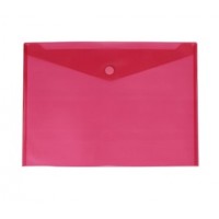 BOLSA DE PLÁSTICO TIPO ENVELOPE VERMELHO